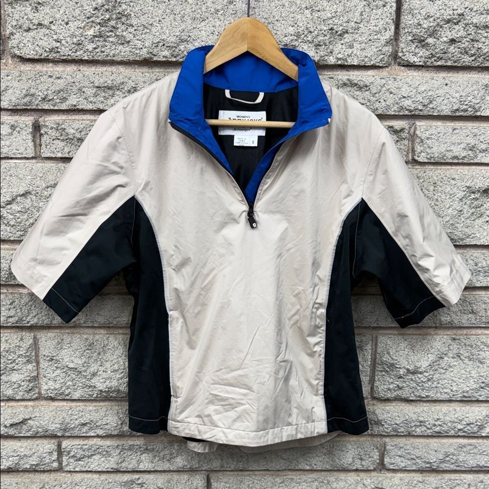 FootJoy Women's Black and Blue Jacket